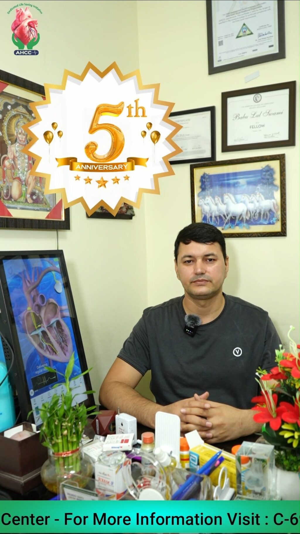 Instagram post from ayushmanheartcarecenter. This post is in position 2.